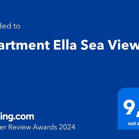 Apartment Ella Sea View Bol Luaran gambar